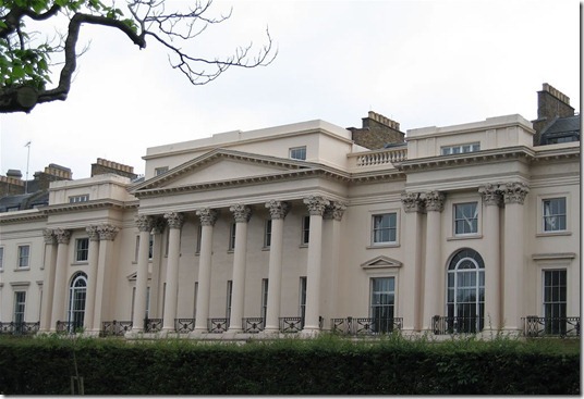 Cornwall Terrace, described as the world's most expensive row of terraced houses Cornwall Terrace, described as the world's most expensive row of terraced houses