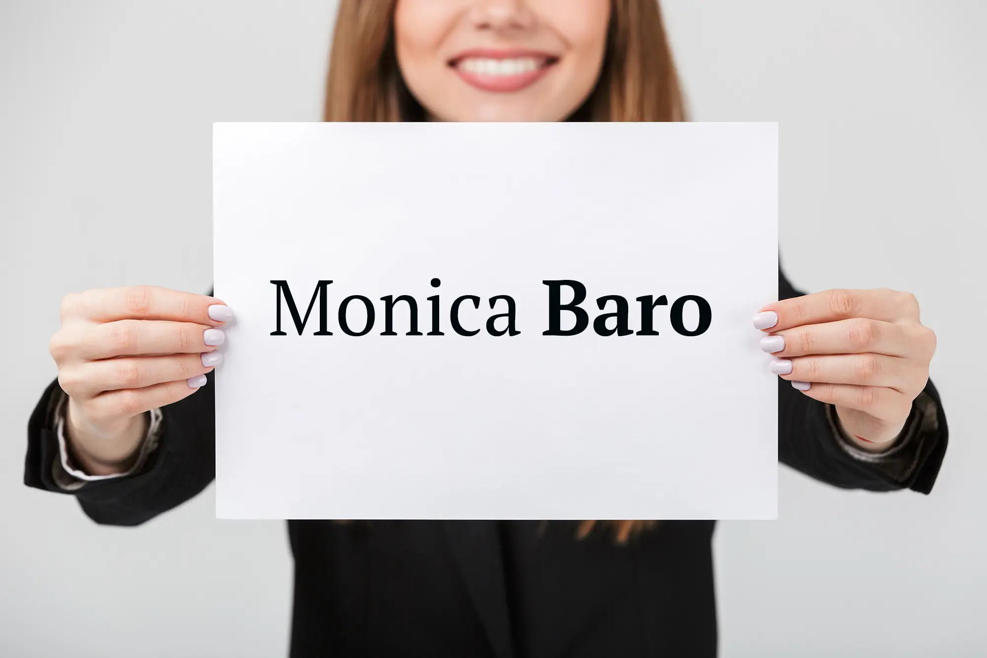 Welcoming Monica Baro